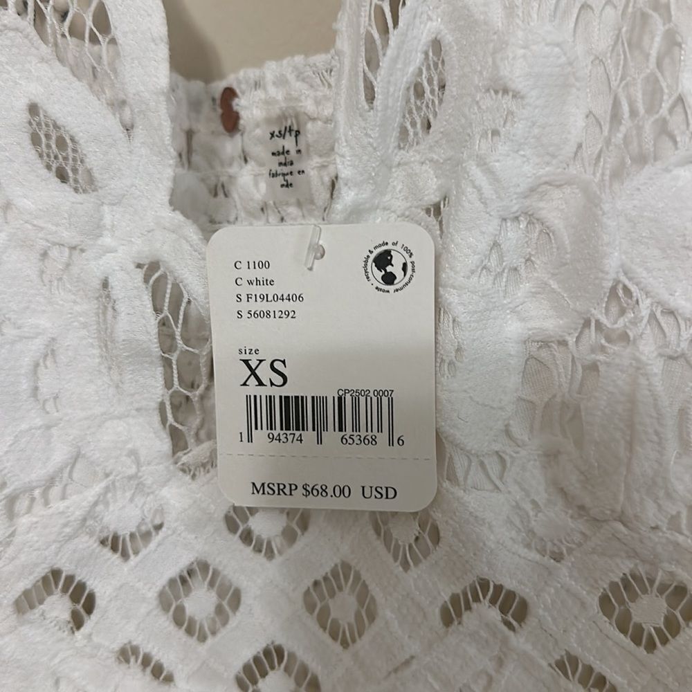 NWT Free People Adella Cami XS - Picture 3 of 3